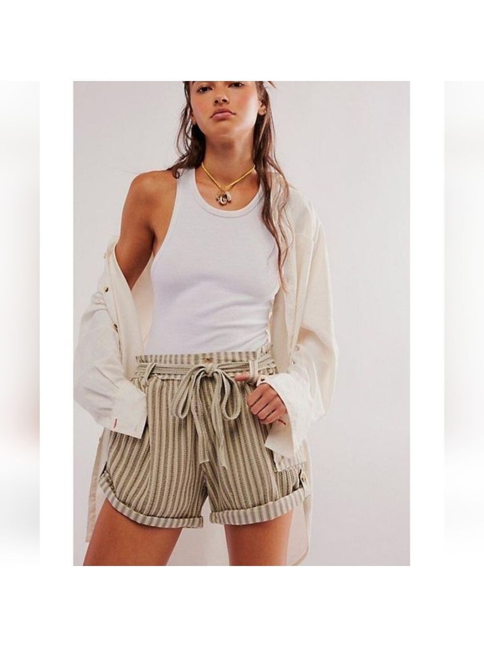Free People FP One  Harriet Striped Short